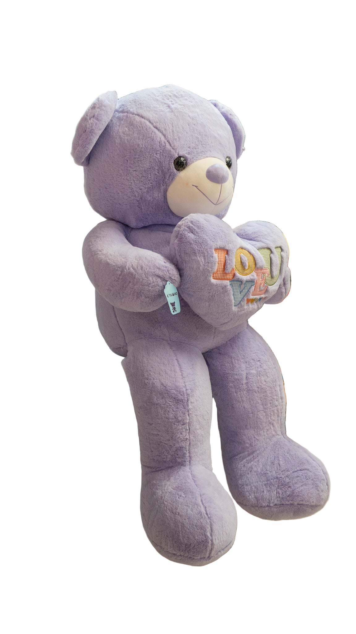 Purple Bear with Heart