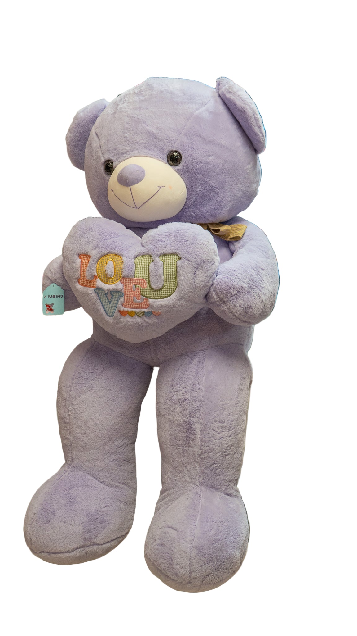Purple Bear with Heart