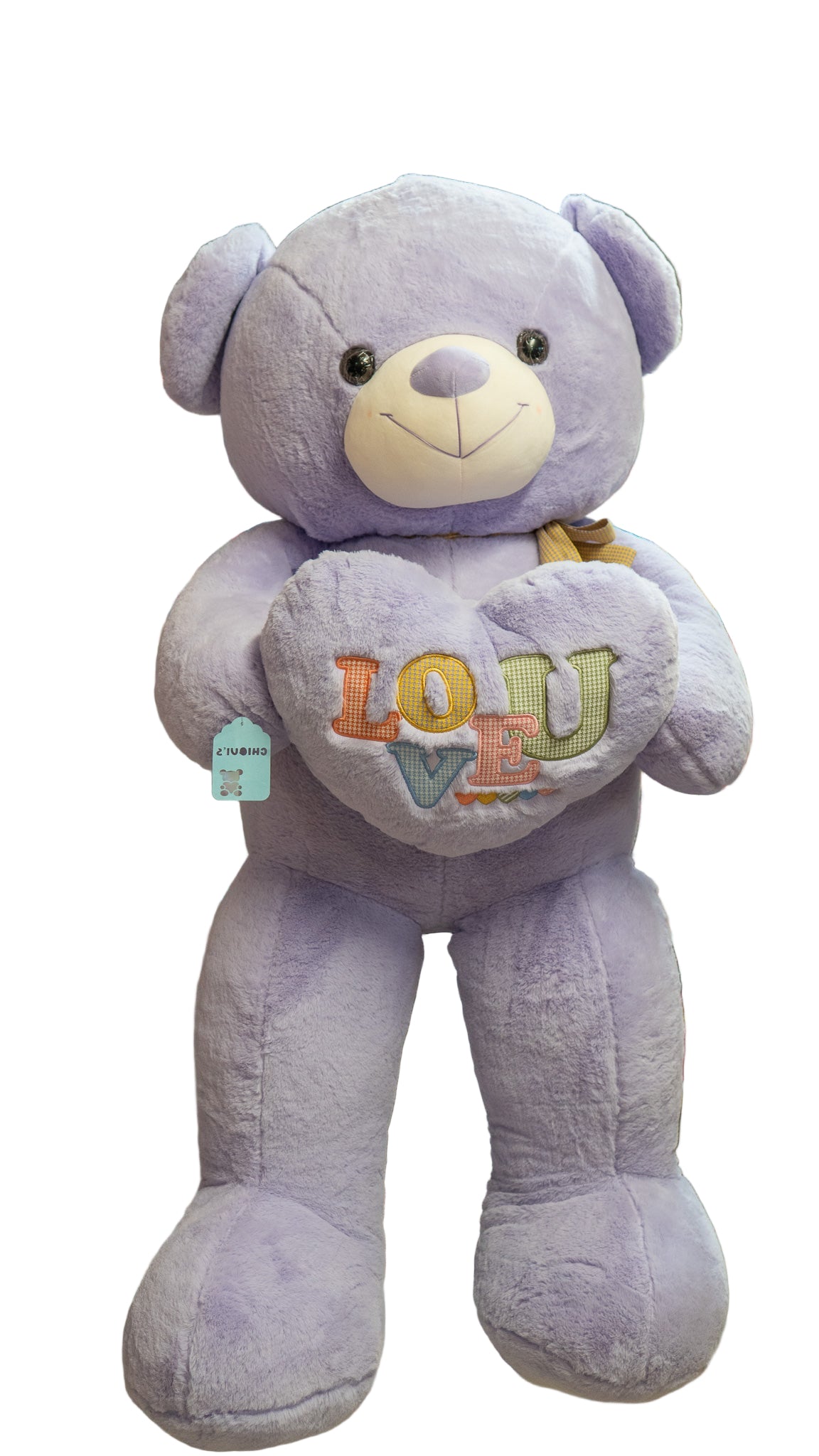 Purple Bear with Heart